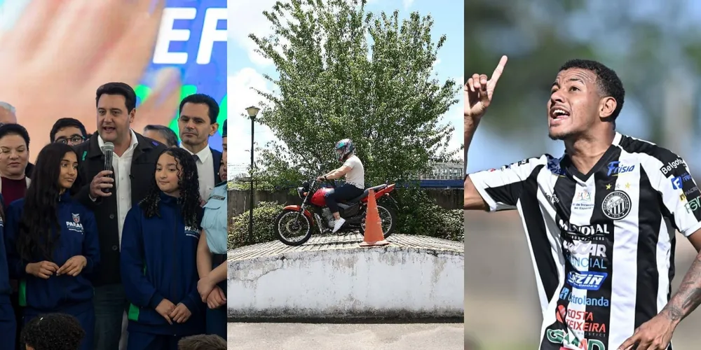 Imagem ilustrativa da imagem Confira as principais notícias da tarde desta quarta em PG e região