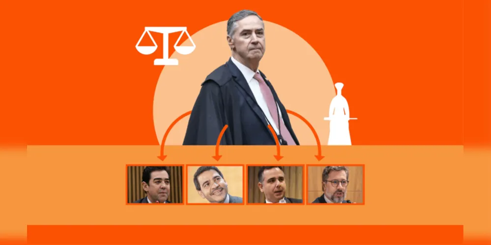 Roberto Barroso e os cotados para sua vaga no STF: Bruno Dantas, Jorge Messias, Rodrigo Pacheco e Vinicius de Carvalho...

Leia mais no texto original: (https://www.poder360.com.br/poder-justica/lula-tem-4-cotados-a-vaga-de-barroso-saiba-quem-sao/)
© 2025 Todos os direitos são reservados ao Poder360, conforme a Lei nº 9.610/98. A publicação, redistribuição, transmissão e reescrita sem autorização prévia são proibidas.