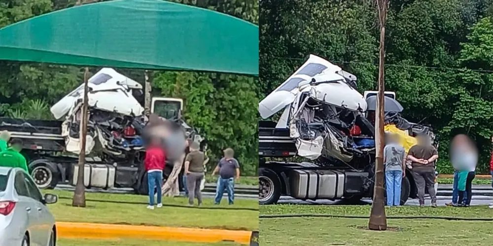 O trânsito no trecho permanece lento e sujeito a interdições parciais