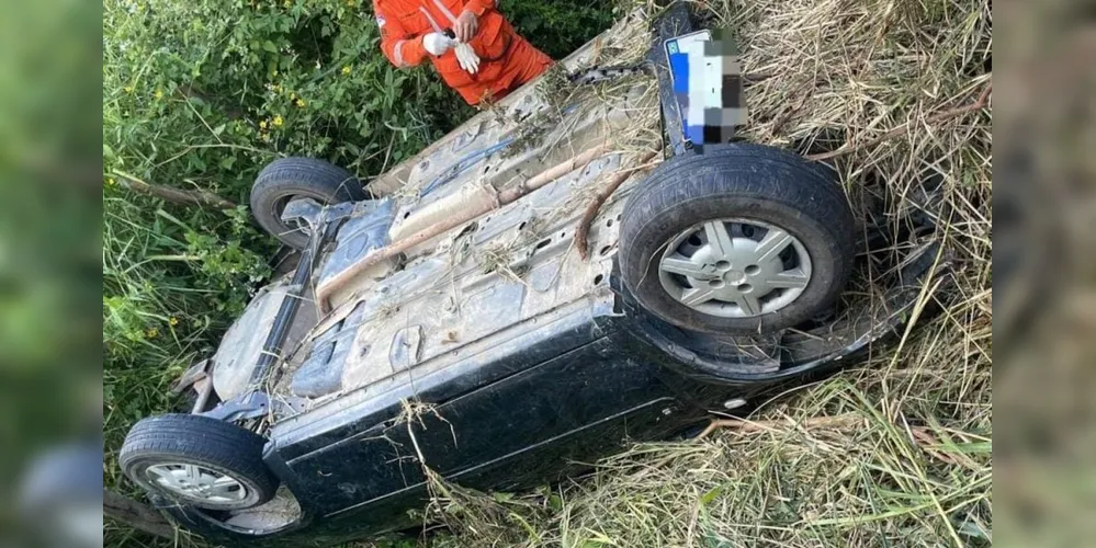 A suspeita inicial é de que o motorista tenha colidido contra um cavalo, perdido o controle da direção e saído da pista