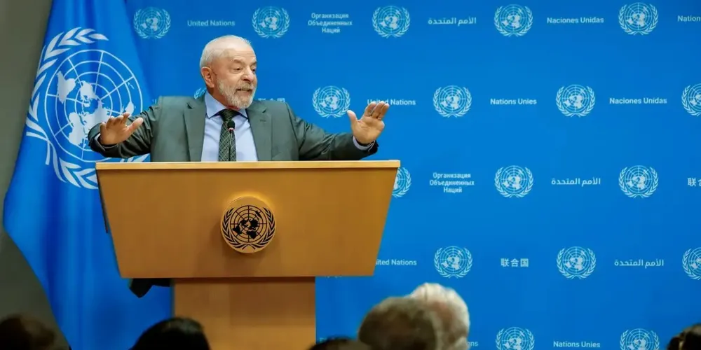 Lula teve um breve encontro com Trump na ONU