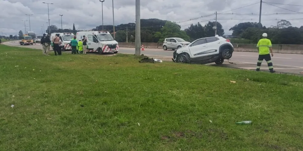 O motorista estaria cansado após longe viagem vindo de Santa Catarina
