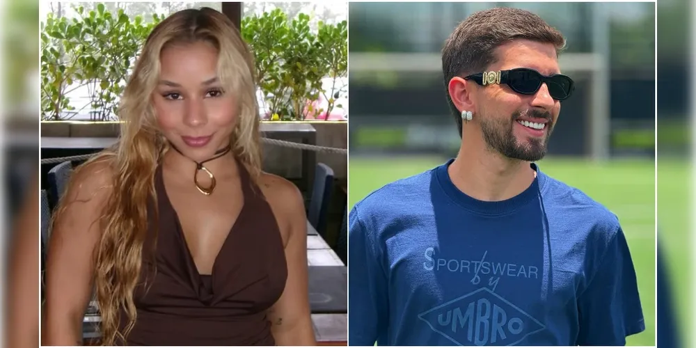 Flavia Saraiva, ginasta, e Tulinho, filho de Túlio Maravilha