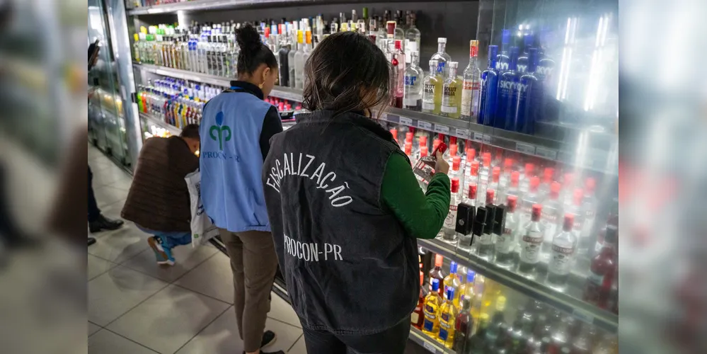 Estado intensificou fiscalização de bebidas destiladas