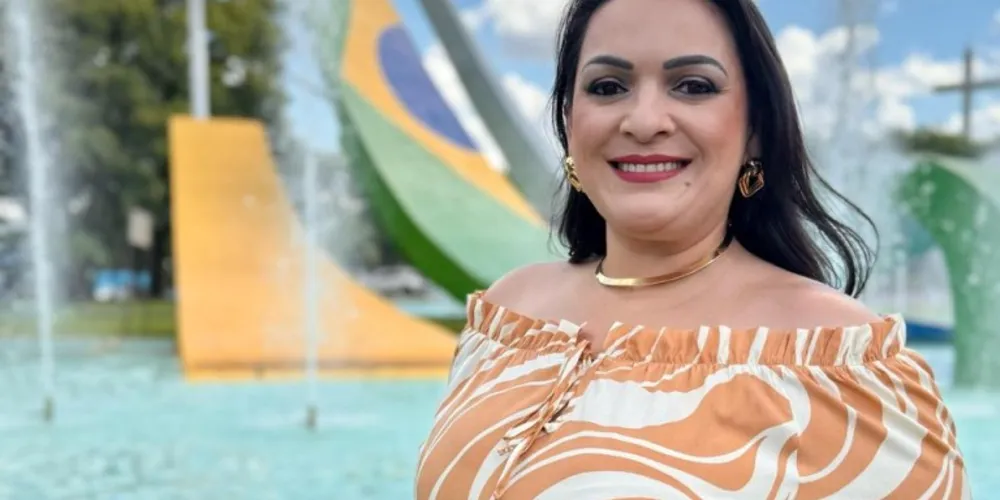 Elisangela Pedroso está em viagem nos EUA