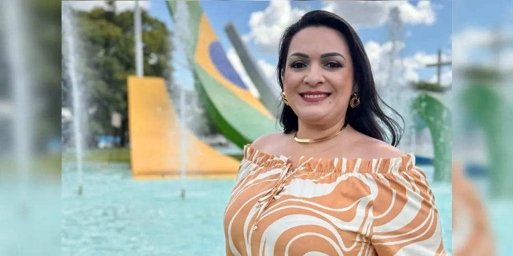 Elisangela Pedroso está em viagem nos EUA