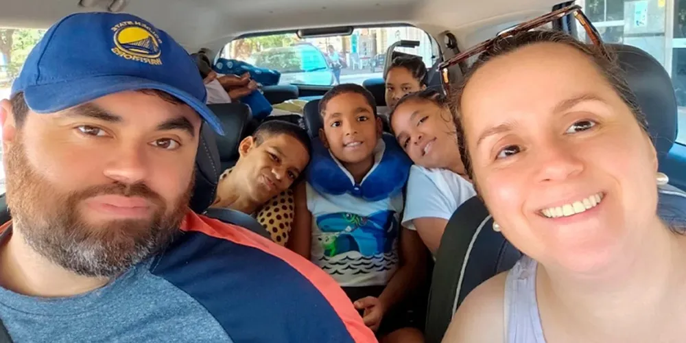 Família de Gabriel reunida