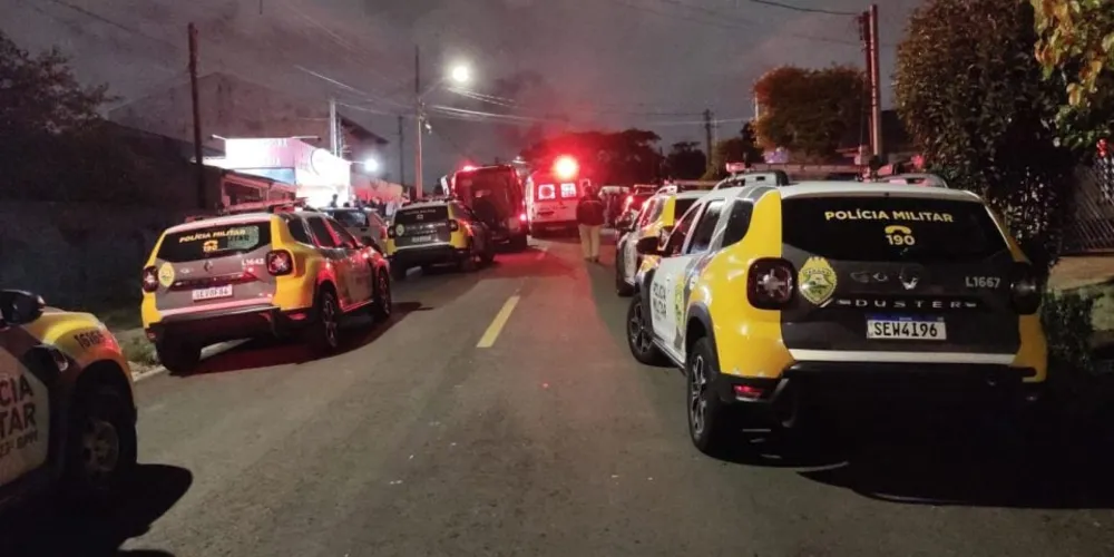 O autor do crime brutal também foi ferido