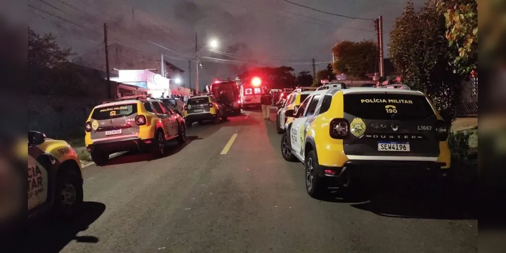 O autor do crime brutal também foi ferido