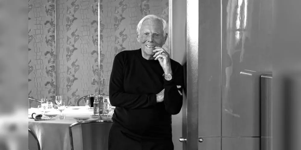 Estilista Giorgio Armani