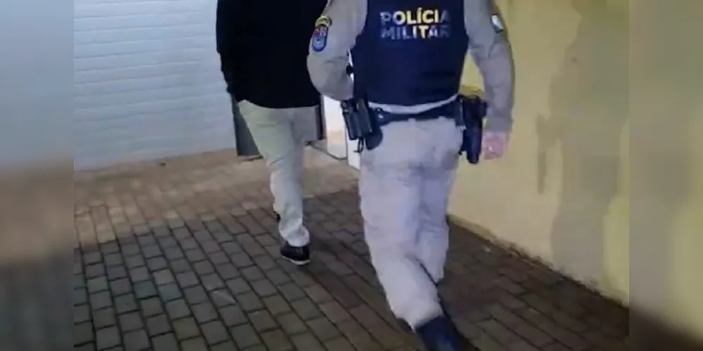 Caso terminou com a chegada a da polícia