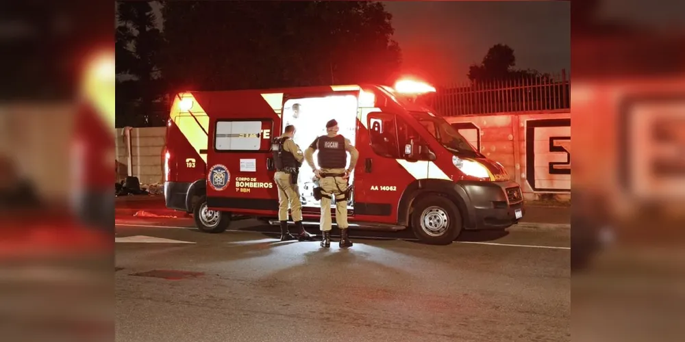 A mulher foi encaminhada ao hospital