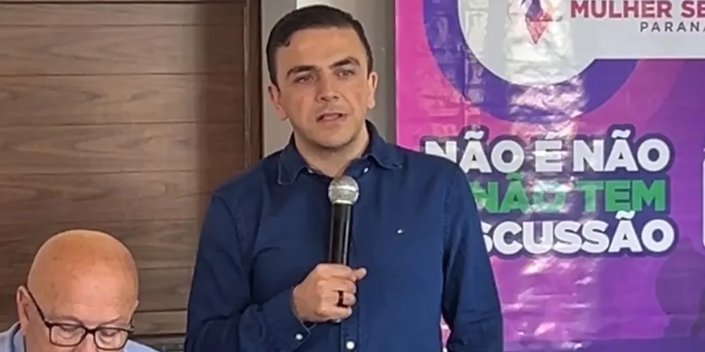 O deputado federal Aliel Machado (PV) falou sobre medidas adotadas durante evento da AMCG