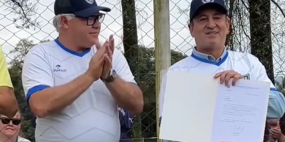 Altamir Sanson e Moacyr Fadel celebraram a conquista do recurso