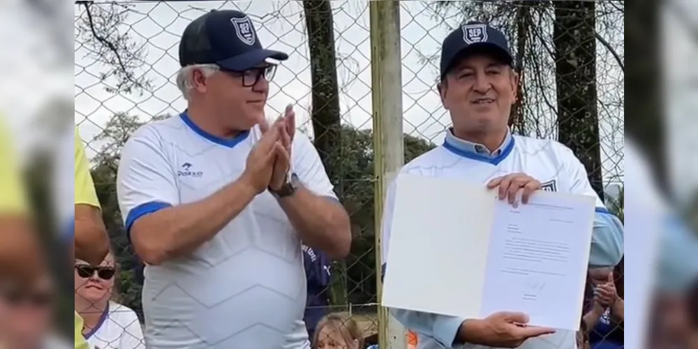 Altamir Sanson e Moacyr Fadel celebraram a conquista do recurso