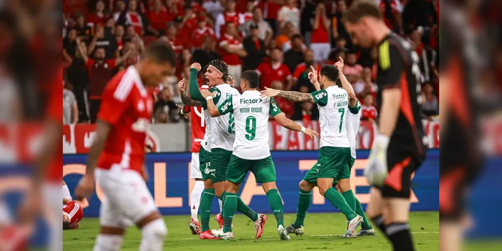 No primeiro turno, o Palmeiras venceu a partida por 1 a 0, fora de casa