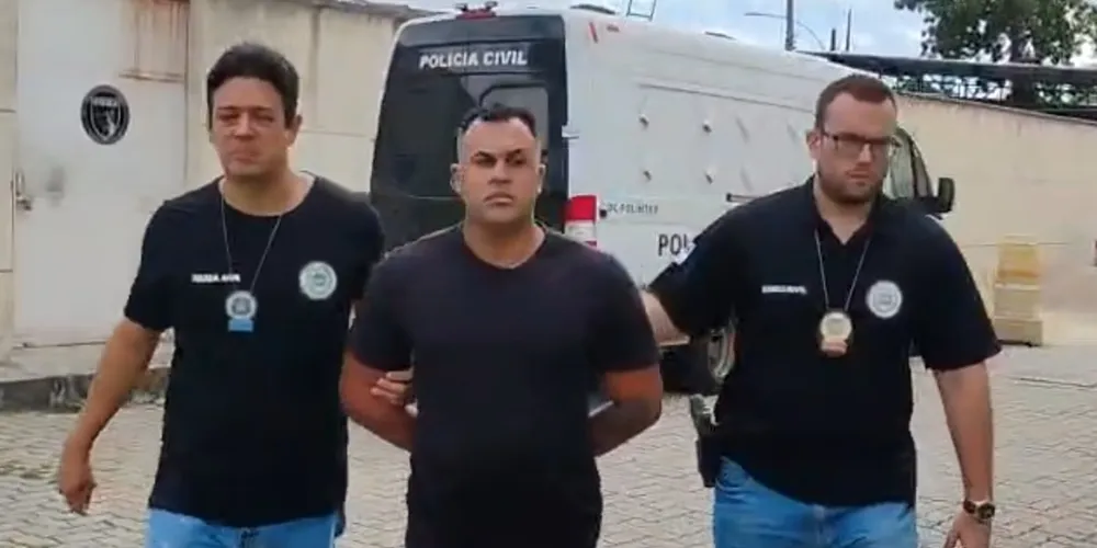 Policial penal foi presso na manhã de hoje (31)