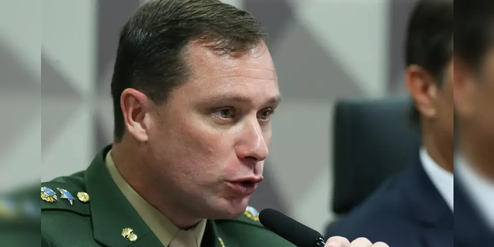 Tenente-coronel Mauro Cid, antigo ajudante de ordens do ex-presidente Jair Bolsonaro
