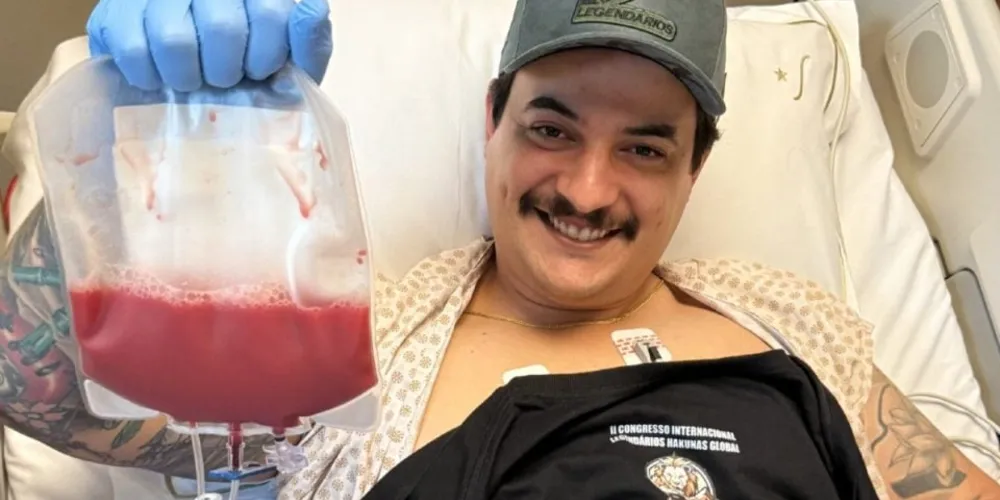 Leosvaldo Casagrande Gobo, que já era conhecido por doar sangue desde 2012