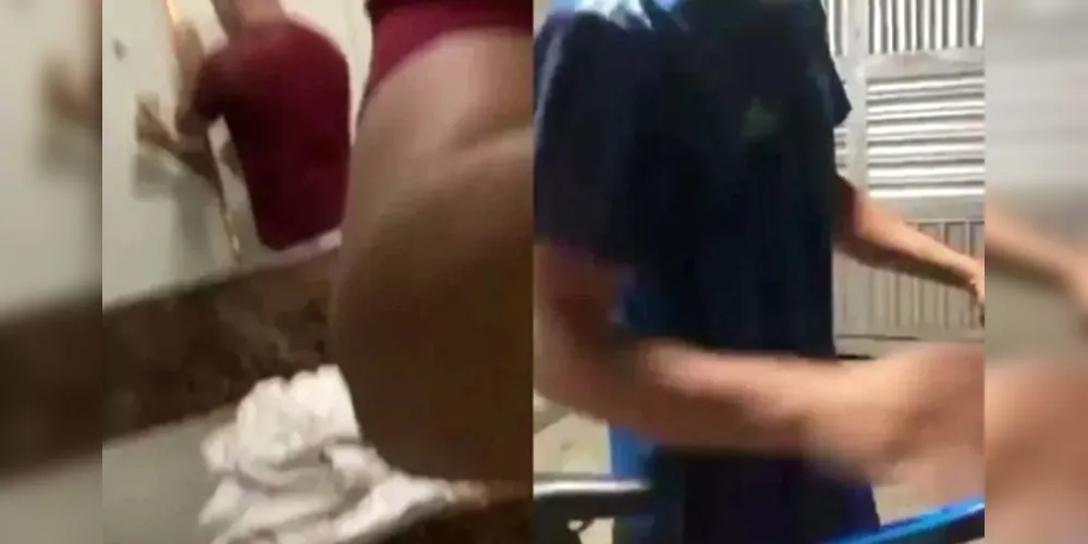 Momento em que mulher pega marido no flagra com vereador