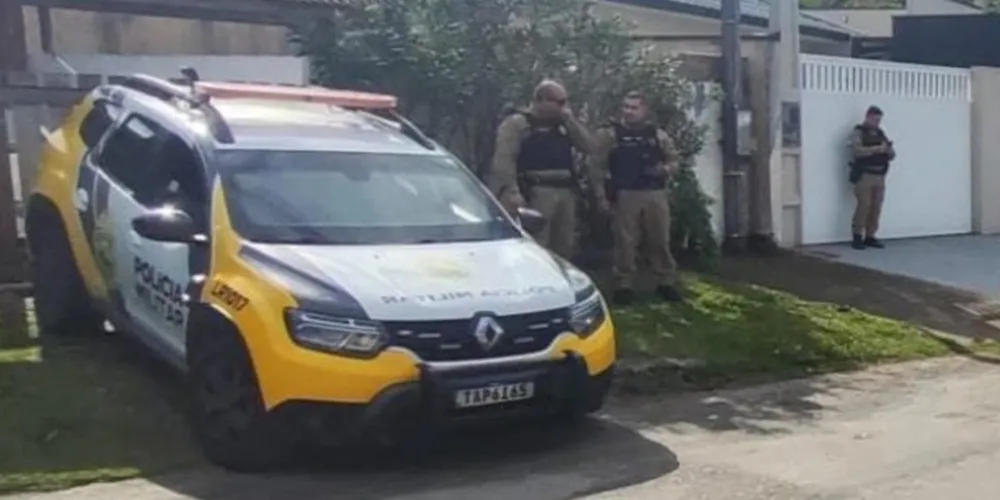 A Polícia Militar foi acionada para atender a ocorrência