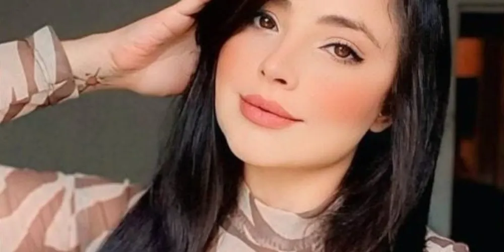 A jovem Vitória Berti, encontrada morta no quarto de um hotel em São Pedro do Ivaí