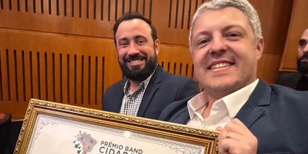 Henrique Carneiro e Wagner Zadra celebraram a conquista