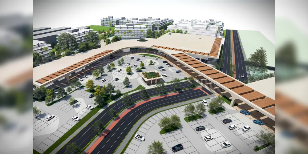 Ao todo, o empreendimento terá 120 mil metros quadrados