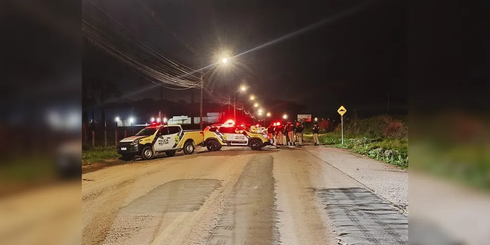 Nenhum policial ficou ferido