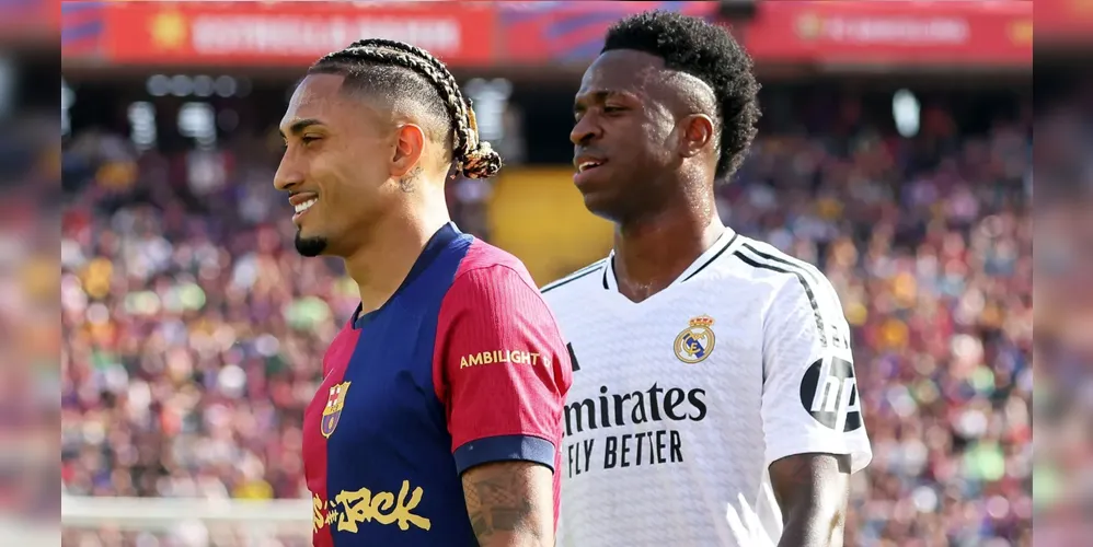 Raphinha e Vini Jr são finalistas do prêmio Bola de Ouro; veja outros indicados