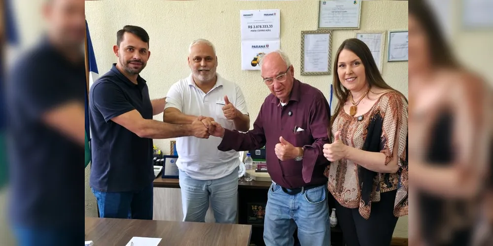 A principal pauta da reunião foi a celebração de um acordo de cooperação técnica entre os municípios