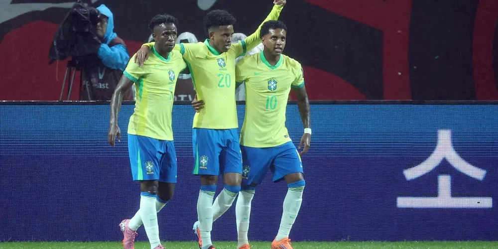 Estevão e Rodrygo e Vini Jr.