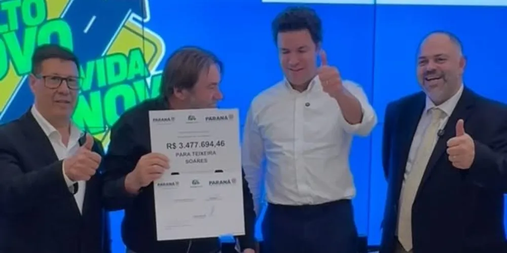 Adão Litro, Ivanor Müller, Guto Silva e Artagão Junior estiveram reunidos