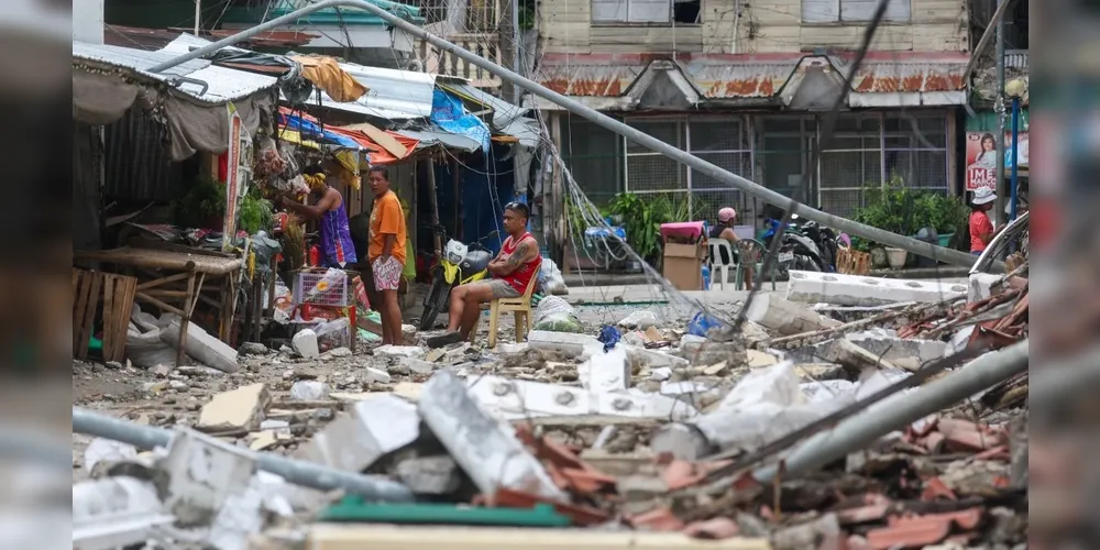 69 pessoas morreram após o terremoto