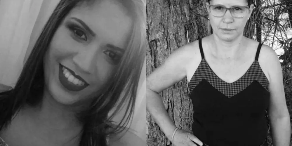 A técnica de enfermagem Adriana Lemes (à dir.) e a tia do menino, Ana Cláudia da Silva (à esq.)