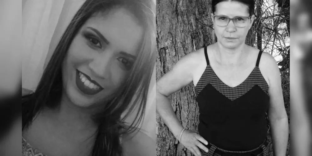 A técnica de enfermagem Adriana Lemes (à dir.) e a tia do menino, Ana Cláudia da Silva (à esq.)