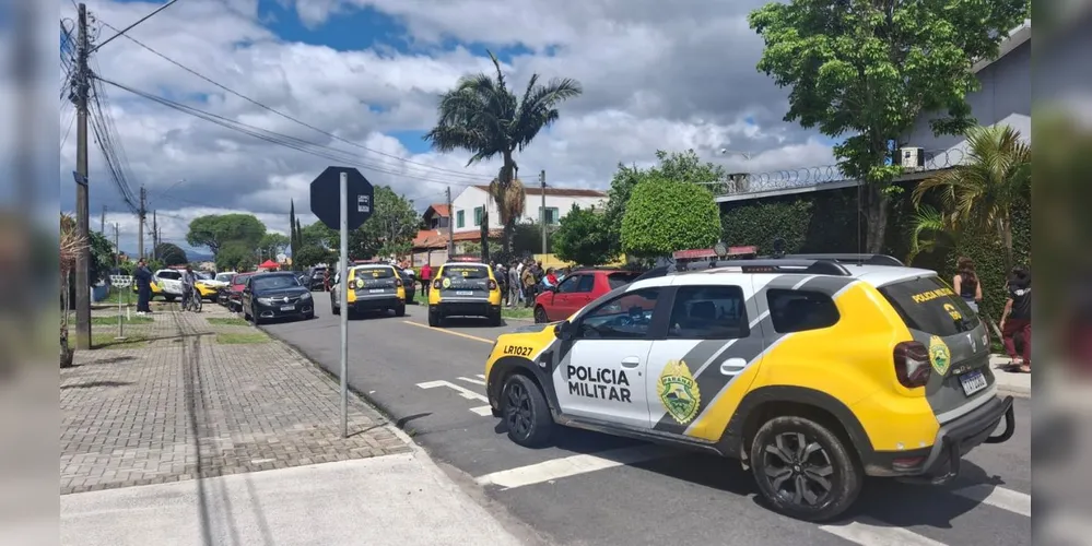 Polícia Militar foi até o local atender a ocorrência