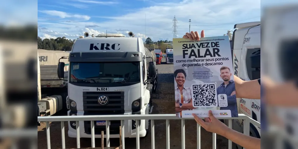 A participação é aberta para todas as pessoas que queiram contribuir, incluindo familiares e acompanhantes de caminhoneiros