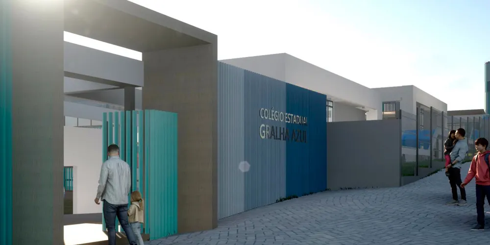 Com investimento de R$ 28,6 milhões, nova escola do bairro Contorno, em Ponta Grossa, beneficiará 1.500 alunos