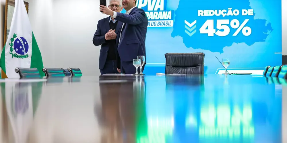 Governo envia à Assembleia projeto de lei para tornar IPVA do Paraná o mais barato do Brasil