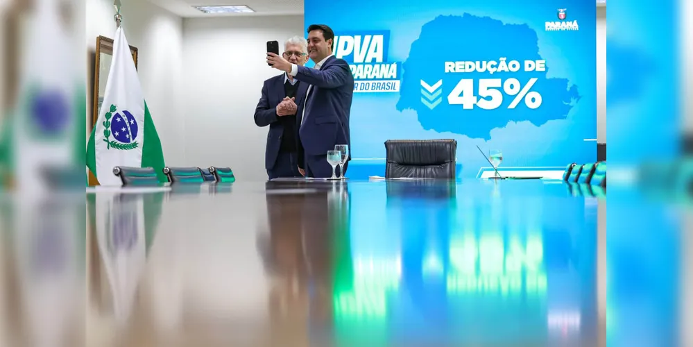 Governo envia à Assembleia projeto de lei para tornar IPVA do Paraná o mais barato do Brasil