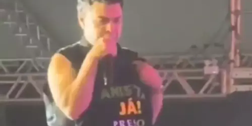 A frase faz referência aos envolvidos nos atos de 8 de janeiro de 2023