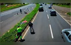 Motociclista morre em grave acidente na BR-376 no Paraná