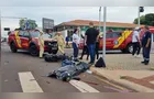 Imagem mostra momento do acidente que matou adolescente de 15 anos em Cascavel
