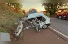 Caminhão da dupla Rio Negro & Solimões colide com carro na BR-369