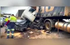 Acidente com sete veículos deixa um morto e cinco feridos na BR-163