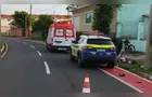 Em PG, condutor fecha motociclista, provoca acidente e foge do local