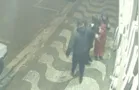 Câmera de segurança registra agressão em frente a casa noturna de PG; veja vídeo