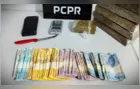 Operação contra o tráfico apreende maconha e R$ 1,4 mil em São Mateus do Sul