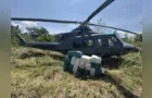 FAB intercepta avião vindo da Venezuela com 380 kg de maconha